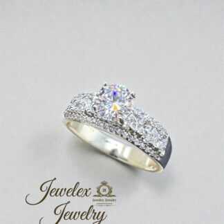 soulmate 1ct moissanite diamond ring