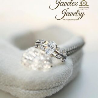 evermore 1ct moissanite diamond ring