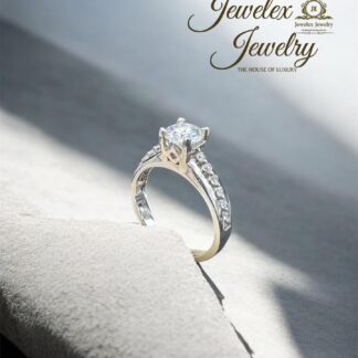 regent 1ct moissanite diamond ring