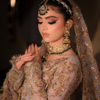 noor jehan premium polki kundan jewelry set