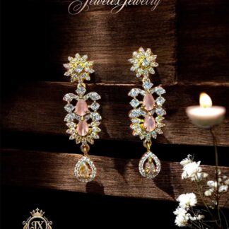rosalie blossom drop earrings