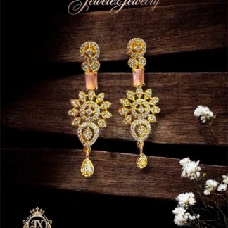 solis peach blossom drop Eearrings