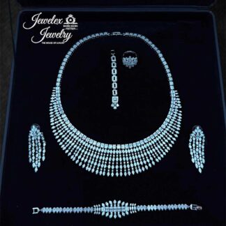 empress zirconia necklace set