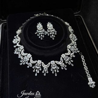 aurelia zirconia necklace set
