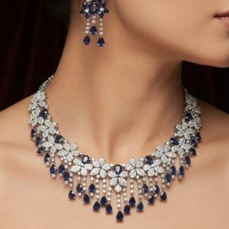 floral elegance necklace set
