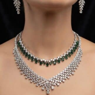 the serena dual necklace set