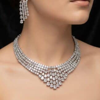 raindrop splendor necklace set