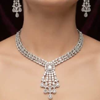 astraea grand drop necklace set