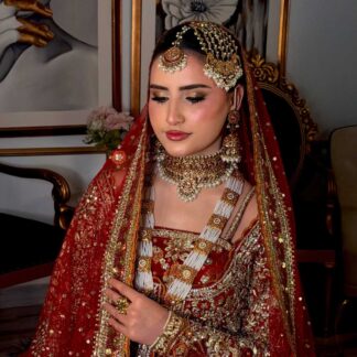 zubaida grand pearls and polki jewelry set