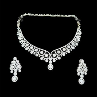 arc radiance lattice necklace set