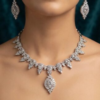 prism blossom necklace set