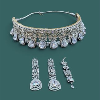 Imperial crown necklace set